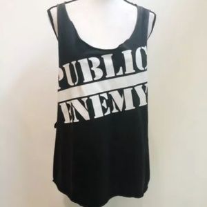 Kesha Owned & Worn Public Enemy Tank